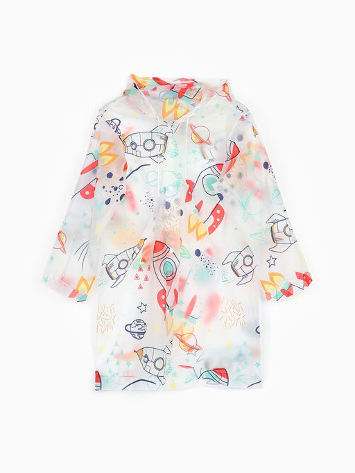 Дождевик детский «Космос», рост 125-155