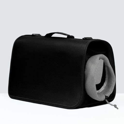 Сумка-переноска с окном для мордочки, 42 х 21 х 25 см, чёрная - Пижон фото 3
