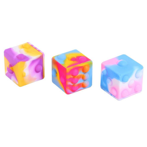 Жмяка "Игральный кубик" 5,5х5,5 см, 3 вида в ассорт. арт.Т22992