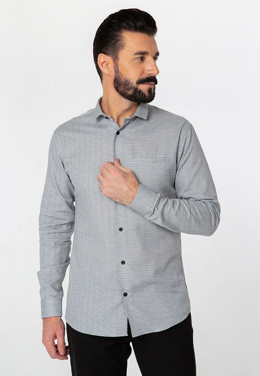 Сорочка мужская длинный рукав GREG 333/131/1091/Z/1p  фото 8