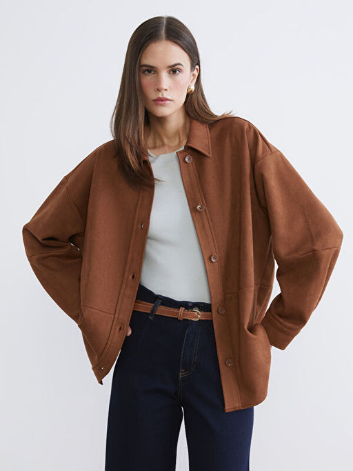 Oversize Kad?n S?et G?r?n?ml? G?mlek