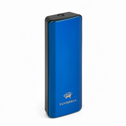 Зажигалка электронная, USB, спираль, фонарик, 2.5 х 7.5 см, синяя - Simaland фото 4