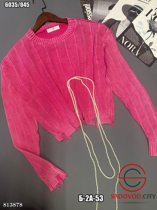 Свитер женский однотонный - Bruno фото 2