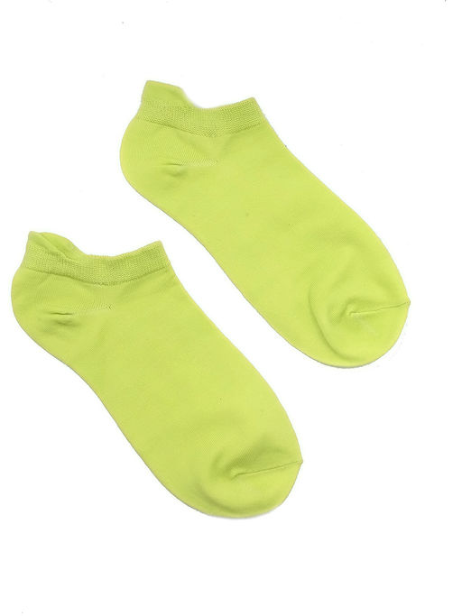 Короткие носки р.35-40 Colour Зеленые - Krumpy фото 2