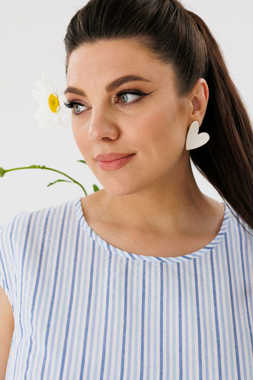 Платье ANELLI 1059 топаз  фото 8