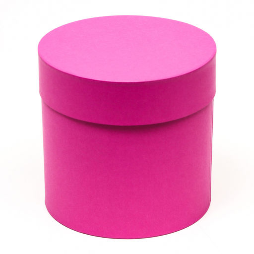 Набор шляпных подарочных коробок 5 в 1« Феерия» , розовый, 23×23 - 14×14 см