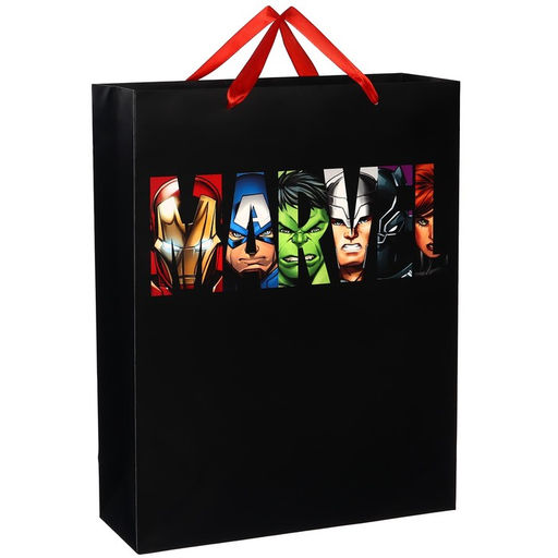 Цена за 4 шт. Пакет подарочный, МИКС, 31?40?11.5 см - Marvel фото 5