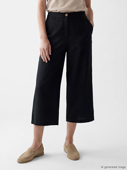 Beli Lastikli Standart Fit Kad?n Kapri