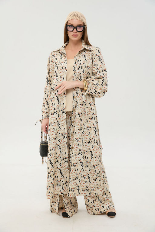 Костюм NIKVA н976-13 песок мультиколор  фото 4