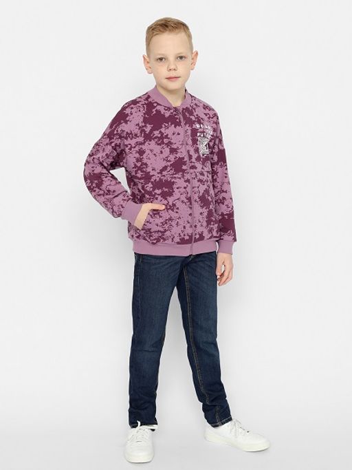 CRB wear/CSJB 63480-44-355 Толстовка для мальчика,фиолетовый/Ex.Cherubino  фото 2