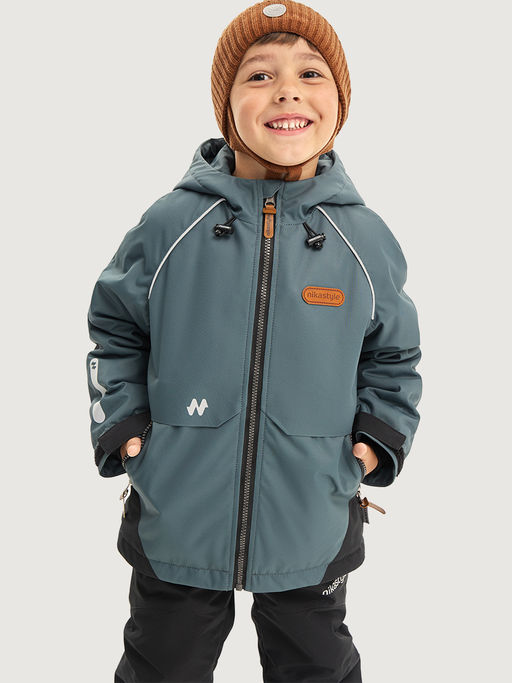 Костюм 7м2126 мох/черный