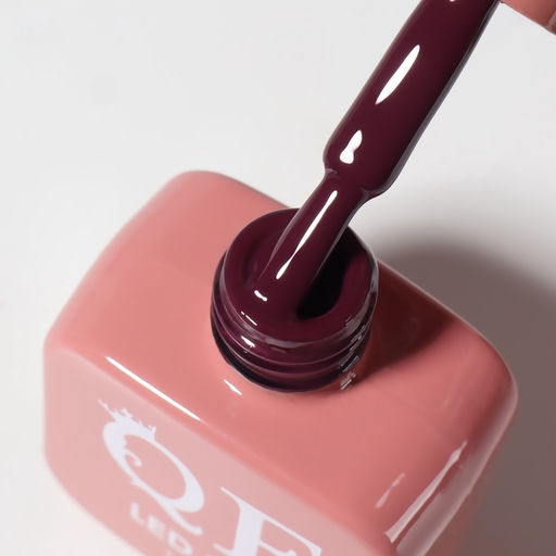 Гель лак для ногтей, однотонный, трехфазный, 10 мл, LED/UV, коричневый (200)