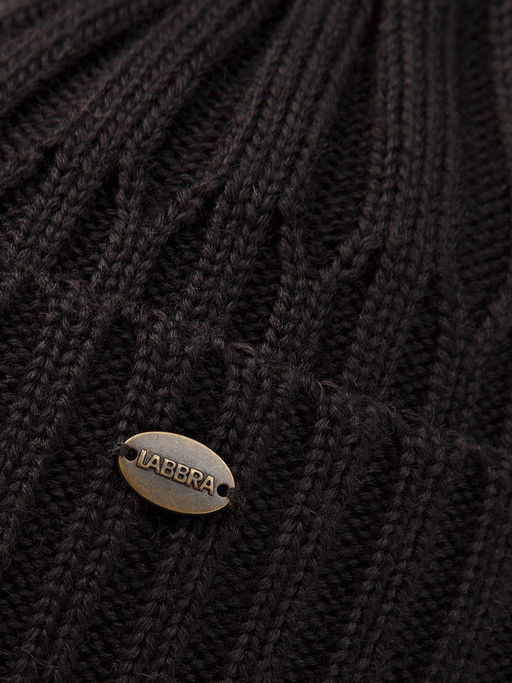 Шапка жен. шерсть+акр LB-BR55043 black - Labbra фото 7