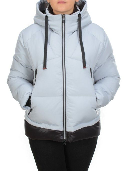21068 LT. BLUE Куртка зимняя женская FLANCE ROSE (200 гр. холлофайбера) - Fashion фото 2