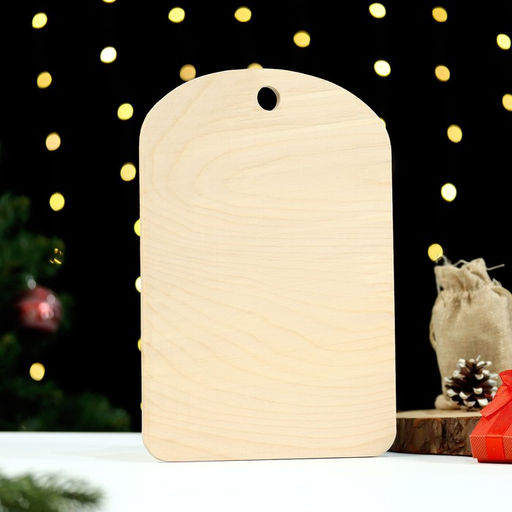 Цена за 2 шт. Доска разделочная сувенирная Дарим Красиво С Новым годом! Семейного тепла, дерево, 28?18?0.6 см, разноцветная