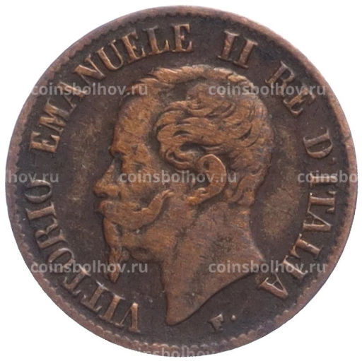 1 чентезимо 1862 года N Италия