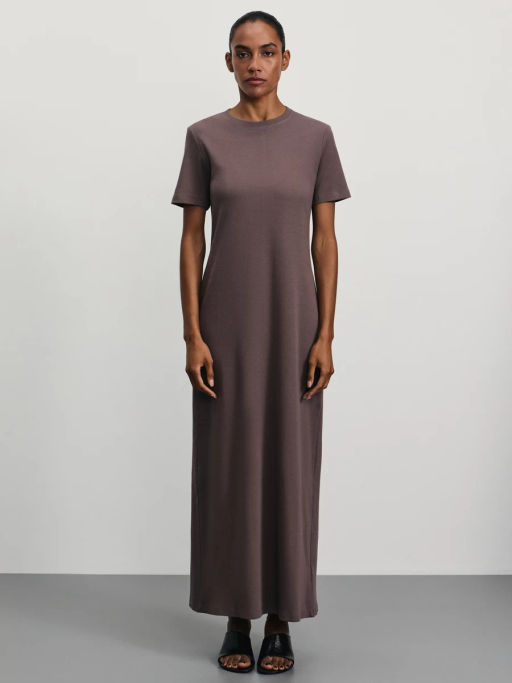 Платье-футболка длины макси / Zarina  фото 2