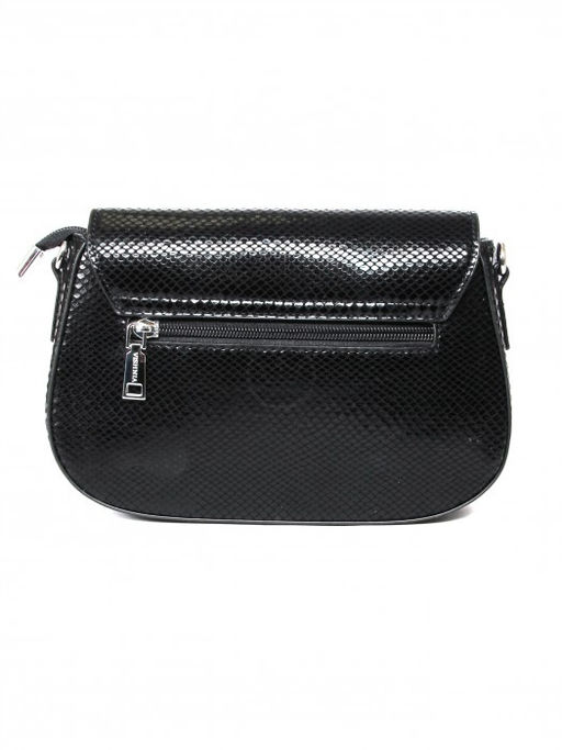 Сумка женская искусственная кожа VSH-V-0191-G, 1отд+карм/перег, плечевой ремень, черный SALE 262803 - Adelia фото 7