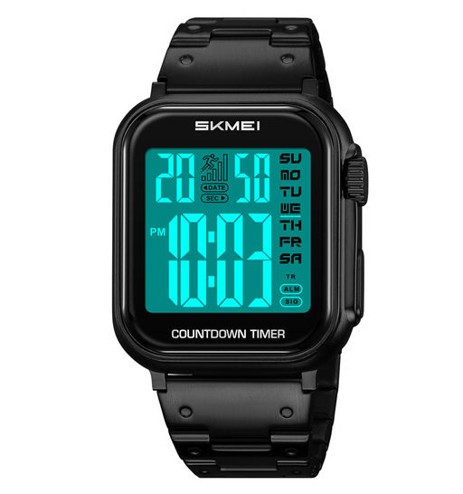 Часы наручные Skmei мужские электронные спортивные 2447black-white