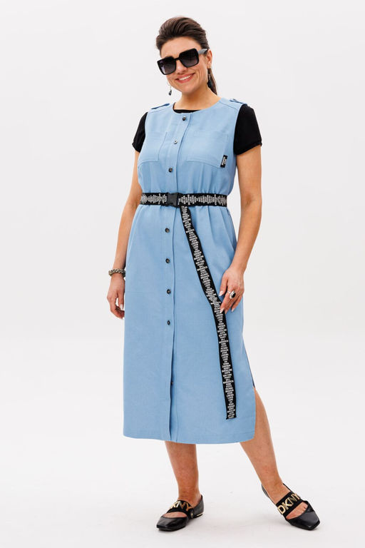 Платье ANELLI 1478 вечернее озеро  фото 8