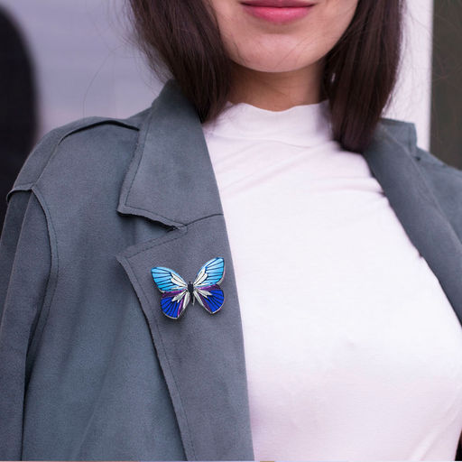 Брошь Бабочка - Orgalica фото 4