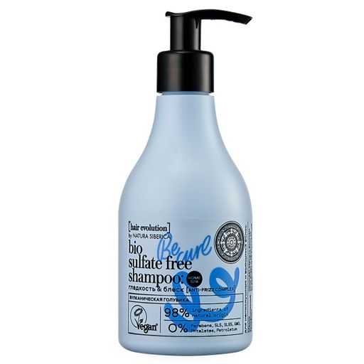 Шампунь для волос  BE-CURL.Гладкость & блеск, 250 мл /Natura Siberica / Hair Evolution  фото 2