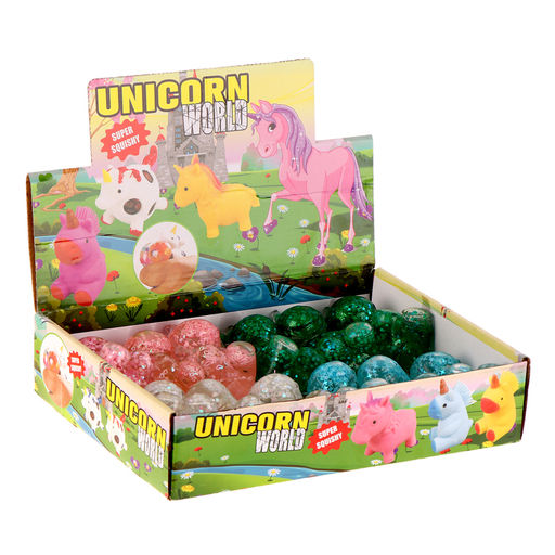 Антистресс игрушка - мялка «Единорог», МИКС