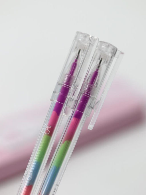 Набор цветных ручек (2 шт) "Pink cotton rabbit"