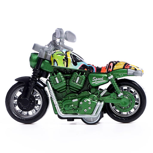 Мотоцикл металлический Чоппер, цвет МИКС - Simaland фото 2