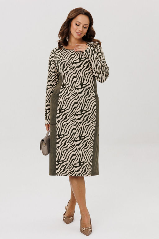 Платье Mubliz 298 олива фото 4