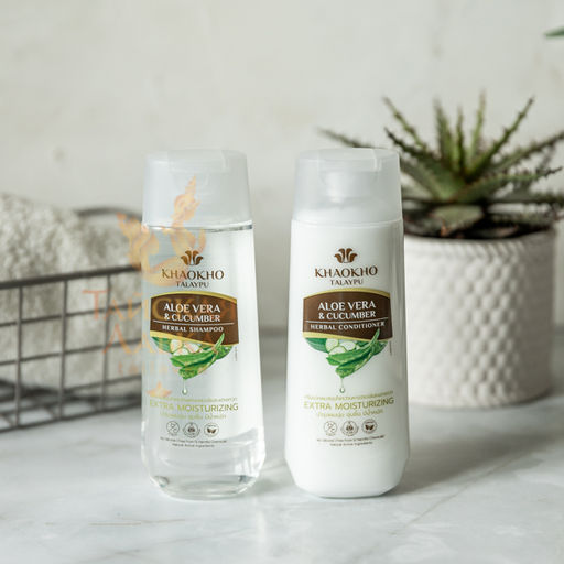 Шампунь Бессульфатный д/сухих Волос Алоэ и Огурец KHAOKHO330 мл