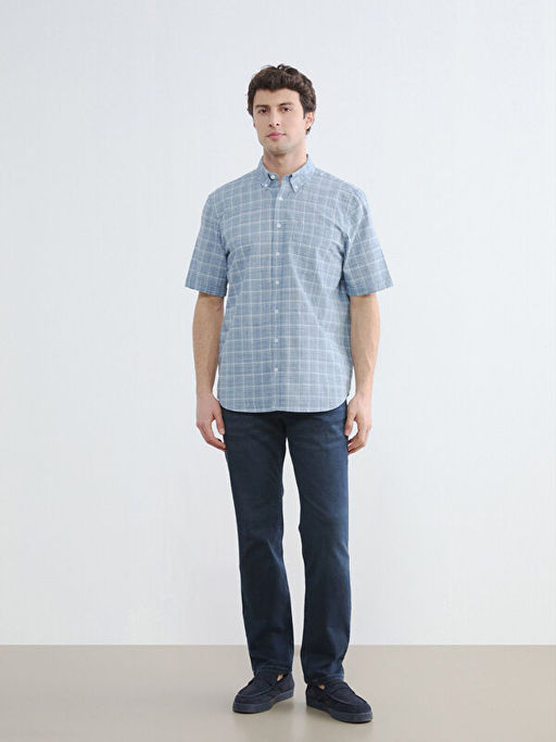 Regular Fit Kareli Erkek G?mlek