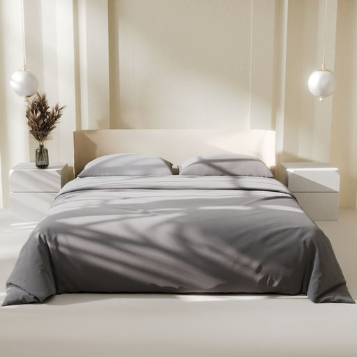 Постельное бельё LoveLife 2 сп Gray mist 180х215 см, 200х225 см, 50х703 см-2 шт, микрофибра 85 гр