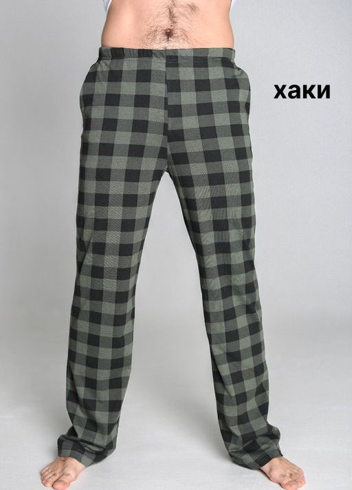Брюки домашние Оптима из хлопка в ассортименте  фото 28