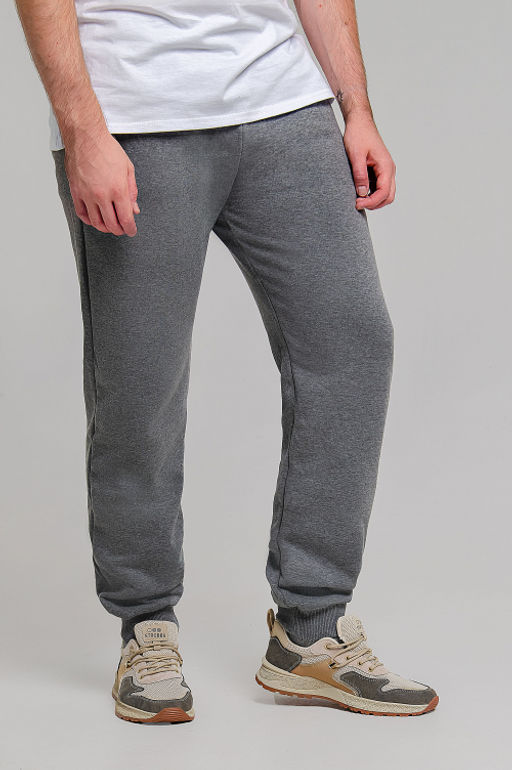 Арт. 6573 Брюки мужские 46-54 (5 шт) Цвет:серый меланж - Идеал фото 5