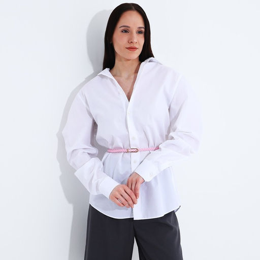 Ремень женский, ширина 1 см, пряжка металл, цвет розовый - Simaland фото 3