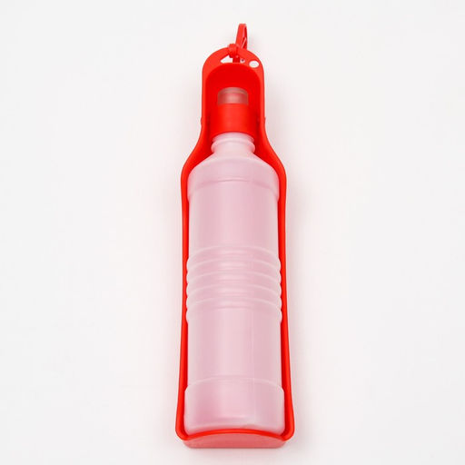 Поилка прогулочная 500 мл, красная - Пижон фото 4