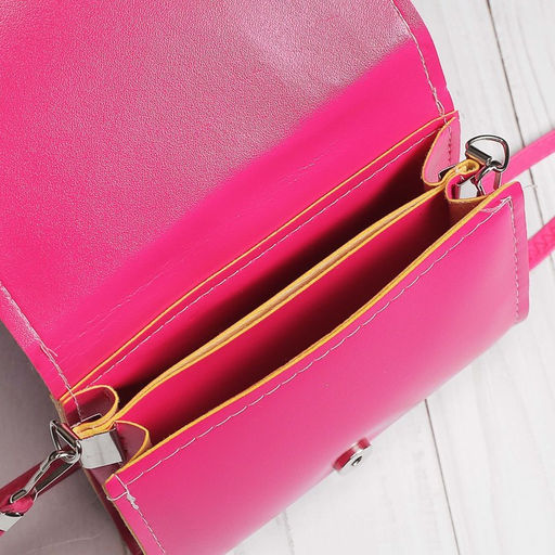 Сумка детская Единорог в цветах, на клапане, цвет розовый, 15х4х12 см - NAZAMOK KIDS фото 5