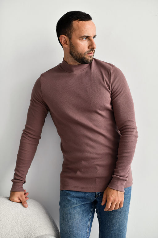 Водолазка кашкорсе Хлопок 95%, лайкра 5% (стойка) - Оптима фото 10