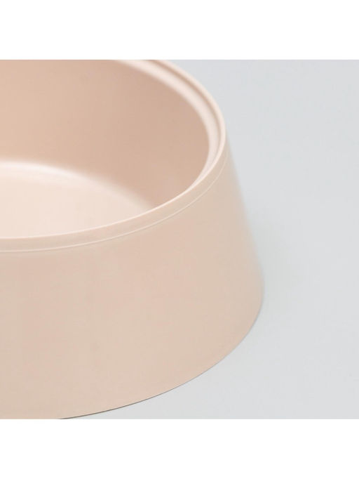 Цена за 5 шт. Миска ALTA для домашних животных 0.3 л БЕЖЕВАЯ