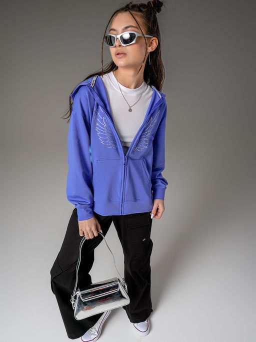 Толстовка лавандовый 241253801 - Nota bene фото 10