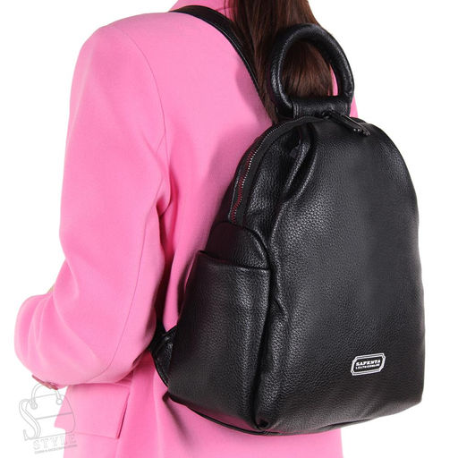 Рюкзак женский 670102 black Velina Fabbiano-Safenta/30 в Новосибирске