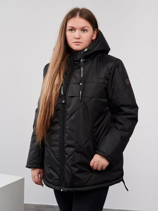 Куртка демисезонная Нэт черный - Yollochka фото 7