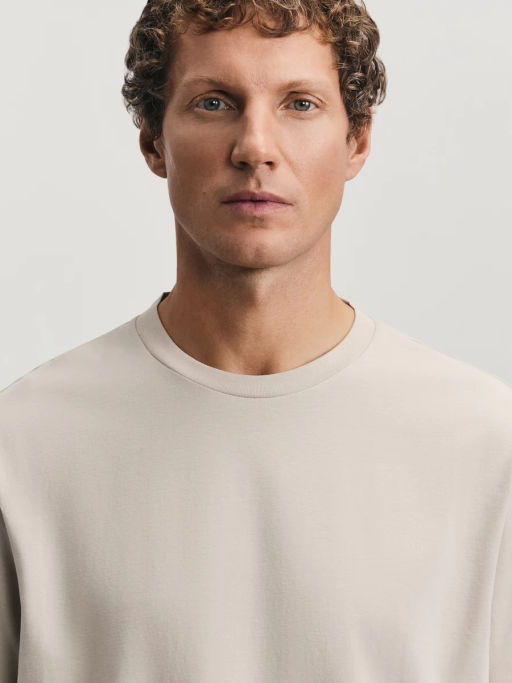 Футболка из смесового хлопка / Zarina  фото 6