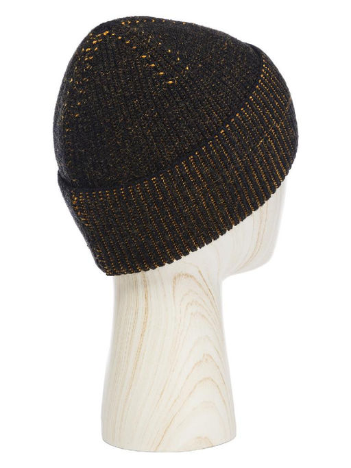 Шапка муж. каш+шерсть+виск LB-N88124 black/white - Labbra фото 5