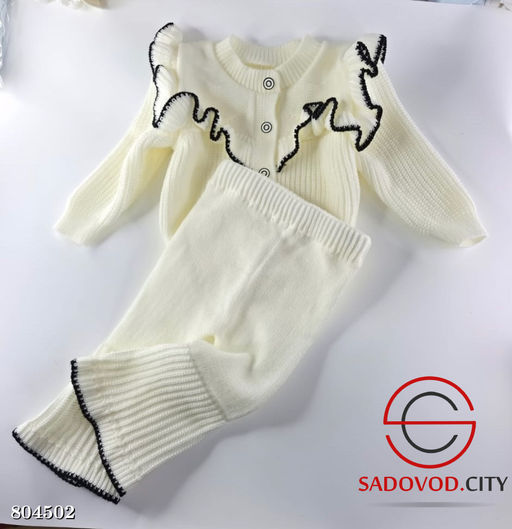 Вязаный костюм для девочек - Bruno фото 10