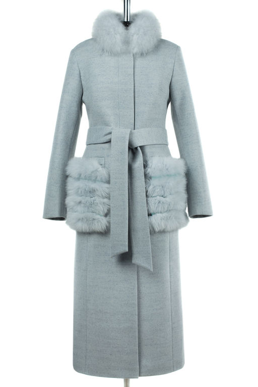 02-2024 Пальто женское утепленное(пояс)