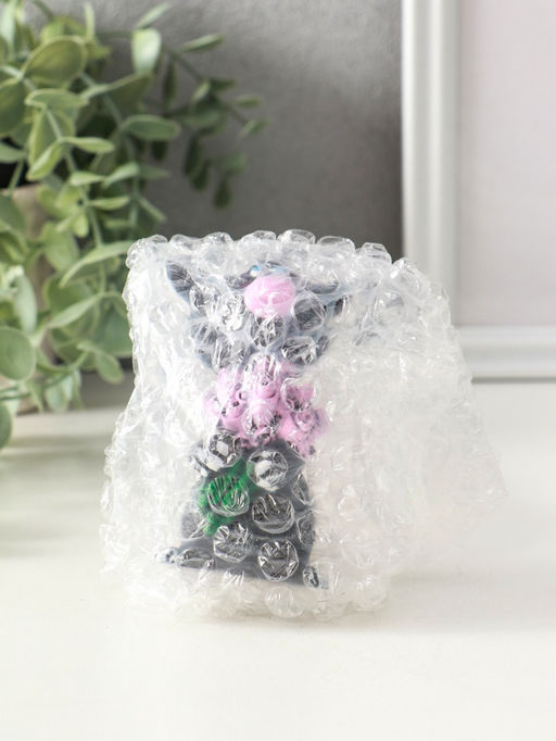 Фигура "Кот с цветами" 8 см