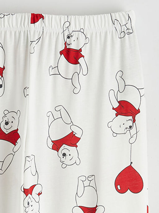 Winnie the Pooh Bask?l? Kad?n Pijama Alt?