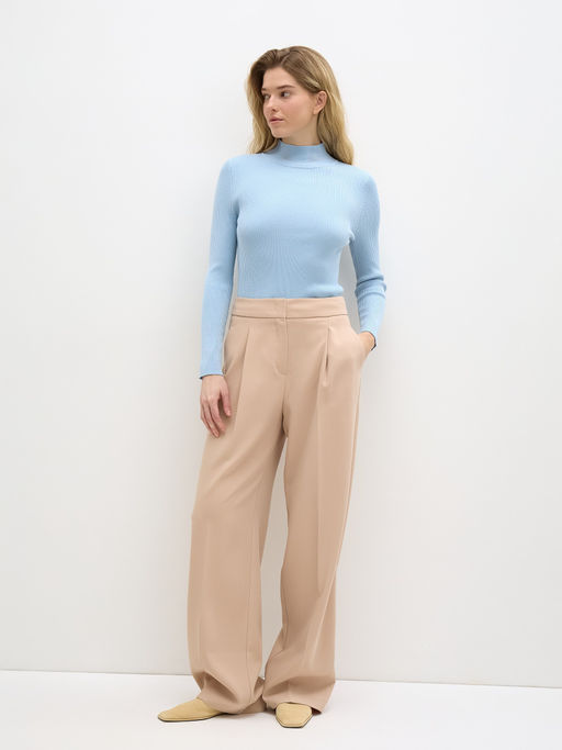 Conso/KTL 240731 - blue Водолазка женская  фото 3